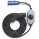 Type2 AC 250V EV Charger For Electric Vehicle 16A Adjusement Current Charging Pile