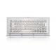 IP65 dynamic Stainless Steel Industrial Keyboard Vandal Proof 68 Keys Compact Format