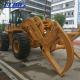 LTMG 10 Ton Farm Tractor Loader Grapple , Atv Wood Grapple Hydraulic Log Loader With Trailer