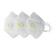 Pm2.5 Kn95 Valved Dust Mask Folded Disposable Earloop Face Mask For Personal