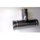 304 304L 316 316L Stainless Steel Reducing Tee Fitting , Grooved Reducing Pipe Fittings