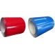 600mm 26 GA 201 Painted Steel Coil In Red Color