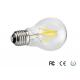 High Brightness A60 4W Dimmable LED Filament Bulb for Meeting Rooms