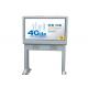 Commercial 55 Inch Outdoor Digital Signage Full HD 1080P IP65 2500 Nit High Brightness
