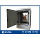 1.5mm 15U IP55 Outdoor Solar Cabinet For 19 Inch Equipment