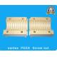 Hard Plastic Rods Santex Peek Nut For Textile Printing Dyeing Machinery