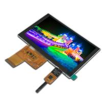 TN Transmissive 800x480 Lcd Capacitive Touchscreen 300cd/m2 White LED Backlight