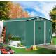 Metal Utility Tool House Galvanized Steel Frame Outdoor Storage