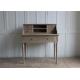 Rustic Cherry / Walnut Dressing Table With Storage , Home Bedroom Beech Dressing Table