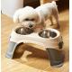 Elevated Height Adjustable Raised Stainless Steel Dog Food Dish And Pet Water Bowls