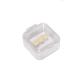 2 Inch Plastic Dental Crown Box Recyclable With Clear Membranes