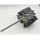 100*80*200mm Cylinder Ball Flexible Honing Brush For Bores Cleaning And