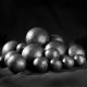 48HRC 53HRC Cast High Chromium Grinding Steel Balls For Cooper Mine ISO9001