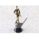 British Open Championship Golf Ball Trophy With Metal Golf Figurines
