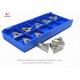 TNMG160404R-VF,Triangle Carbide Inserts / Tungsten Carbide Tool Inserts Excellent Edge Strength