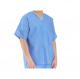 Hospital Nonwoven Disposable Scrub Suits Non - Toxic Economical Chemical Industry