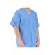 Hospital Nonwoven Disposable Scrub Suits Non - Toxic Economical Chemical Industry