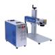 EZCAD Air Cooling 30W 50W Fiber Laser Marking Machine 1064um Laser Wavelength