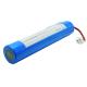 OEM Led Emergency Light Batteries LiFePO4 6600mah 6.4V Blue PVC IFR26650