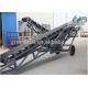Adjustable Height Flexible Industrial Belt Conveyor System Customized Dimension