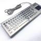IP65 / IK07 Industrial PC Keyboard Explosionproof Stainless Steel Keyboard