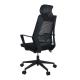 Smooth Ergonomic Desk Chair Polyester Mesh Ergonomic Conference Room Chairs