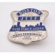 Small Size Shinny Silver Plating high quality Boston police badges