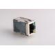 25.4MM  Single Port SMD RJ45 Module Jack With 10/100 Transformer And LED Patented Product