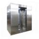 SUS304 Clean Room Air Shower Booth LED Double Person Two Side Blowing