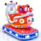 Lighting Mall Kiddie Rides Strong Plastic Shell Cute Shape Shopping Center Use