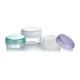 Sample Provided Freely 10ml 15ml PET Plastic Cream Jar for Cosmetic Container