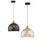 Zhongshan Modern Design Black Gold Metal Iron Ball Indoor Hanging Pendant Light Lamp Fixture for Kitchen Dinning Room