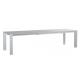 white extendable 3.5m 10 seater rectangle table furniture,#J3356