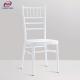 Stacking Design White Bamboo Chiavari Chair Use For Wedding Reception