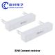 cement resistor 5W 10W 20W 0.1/0.22/0.33/0.47/0.5/1/2/5/10/1K/10K ohms 5% leads