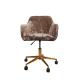 16.4 Pounds Home Office Desk Chair / H16.93 Grey Velvet Office Chair With Arms