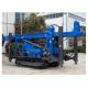 Geotechnical Diamond Hydraulic Crawler Drilling Rig Blue Color