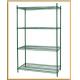 4 Tiers NSF Stainless Steel Wire Shelving , NSF Certified Shelving Light Duty