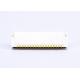 0.5MM pitch plastic height 1.0MM 6-70PIN rear lock double sided contact FPC/FFC