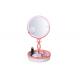 3X Magnification Travel Lighted Makeup Mirror With USB Rechargeable Touchscreen