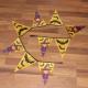 Halloween Triangle Flag Bunting witch and bat