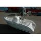 Comformtable 6m Simple Pleasure Yacht White Outboard Engine With Console
