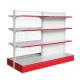 Supermarket Retail Store Mesh Wire Display Shelving Customized Double Side Gondola Display Shelves