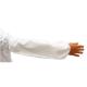 White Disposable Microporous Plastic Sleeve Protectors , Elastic Plastic Arm