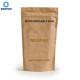 Zipper Biodegradable PLA Stand Up Coffee Bag 200 Microns