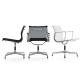Slim Elegant Modern Office Chair No Wheels Customized Color For Conference Room