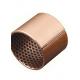 Cast Bronze Bearings INW-09G CSB-09G CuSn8 With Graphite Pluged ISO9001 Certification