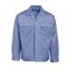 240GSM Cotton 100% Twill 2/1 Long Sleeves Suit Blue Collar