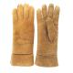 Fashion Ladies Sheepskin Gloves , Ladies Real Leather Gloves Plain Style