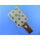 Single Layer Flexible Printed Circuit Board With 3M Tape and Immersion Gold for Keypads